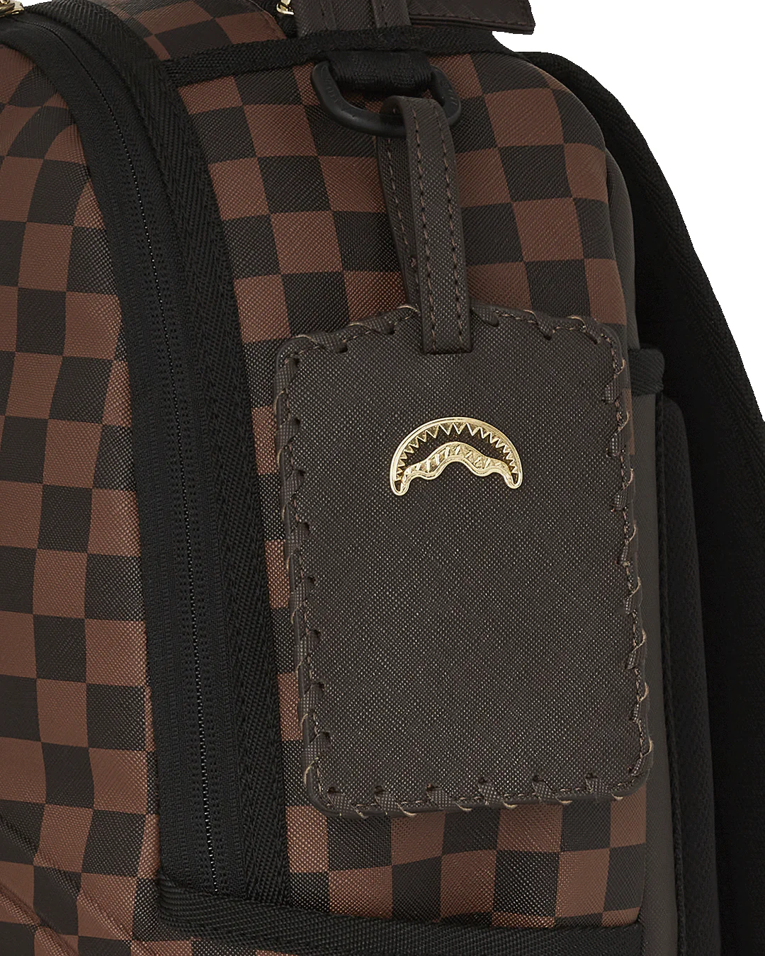 Core Emboss Check Backpack - Image 9