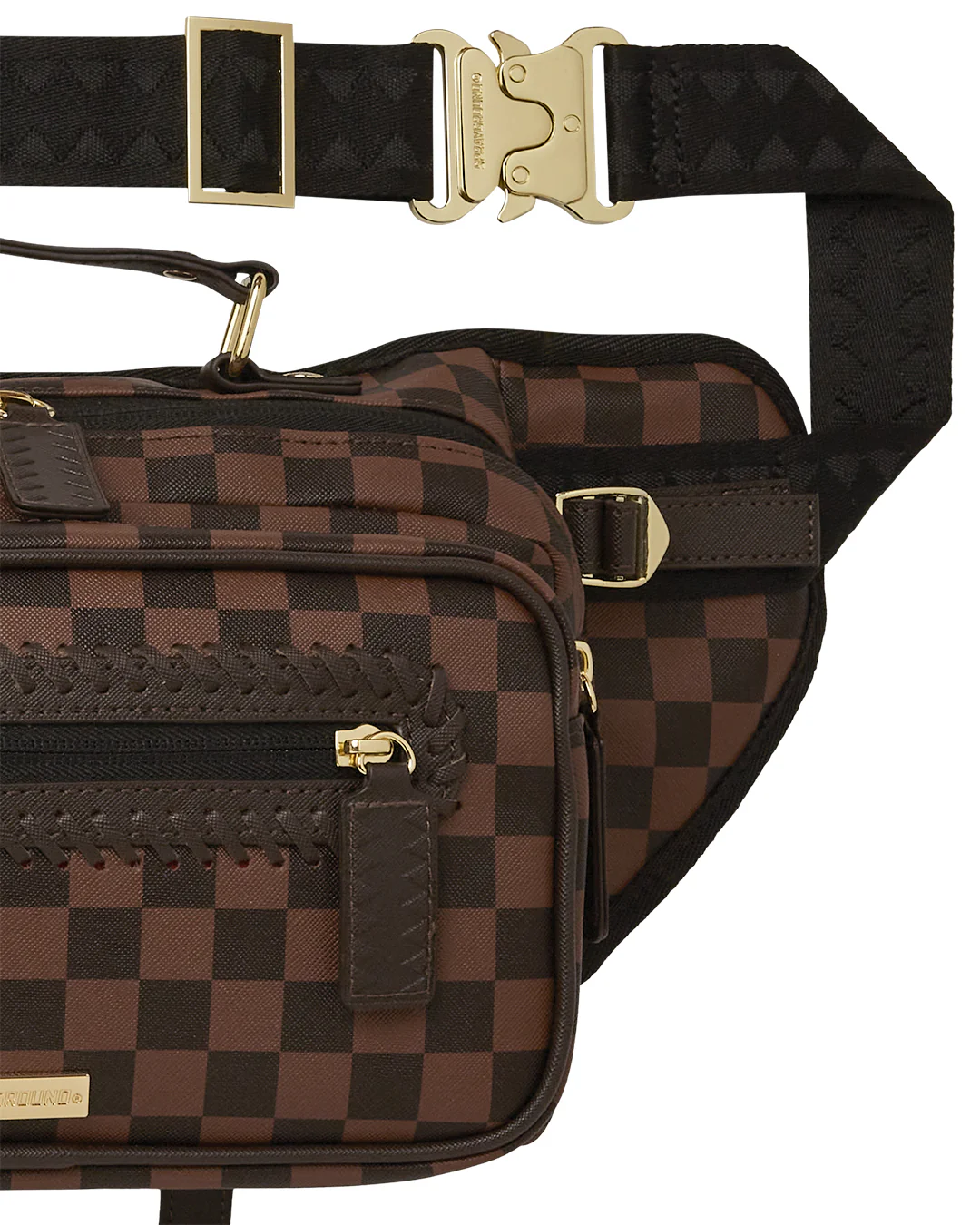 Core Emboss Check Cargo Crossbody - Image 3