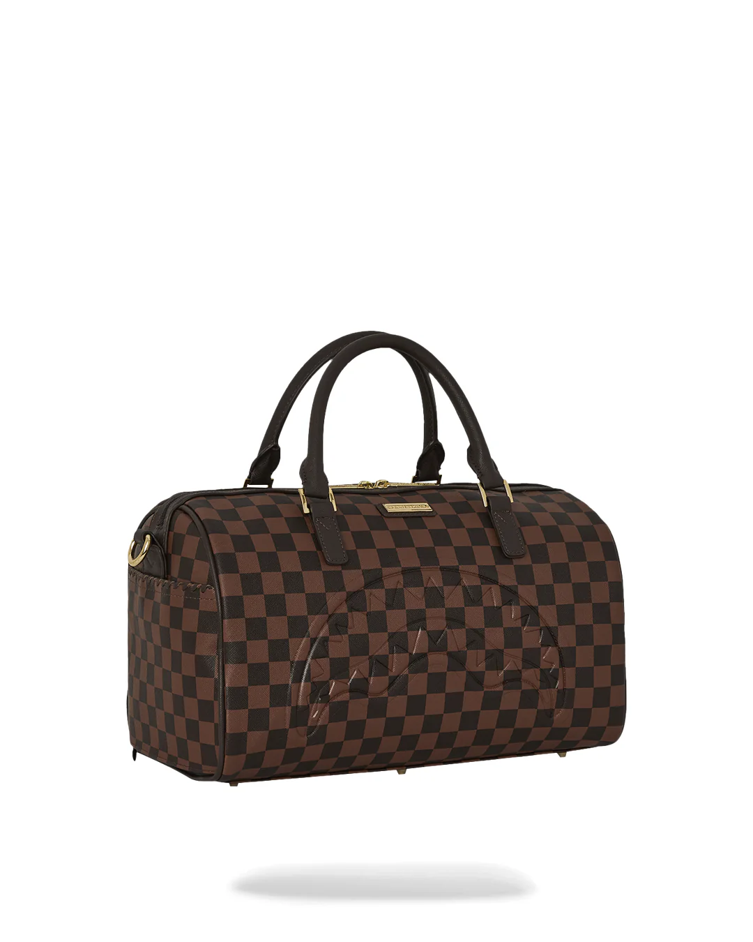 Core Emboss Check Mini Duffle - Image 2