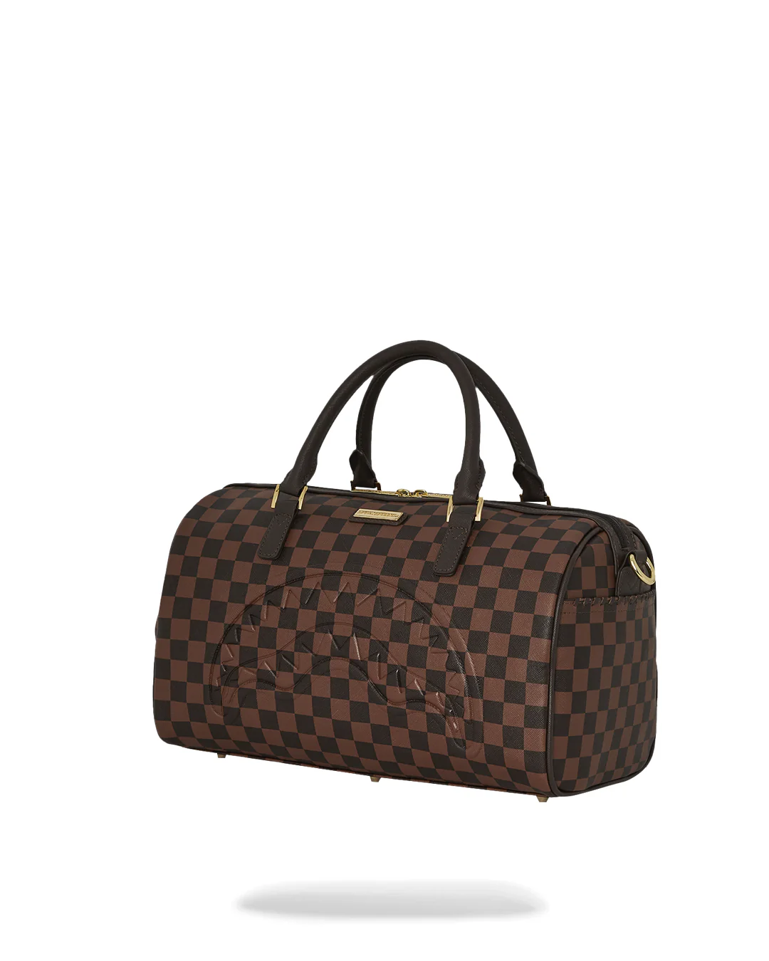 Core Emboss Check Mini Duffle - Image 3