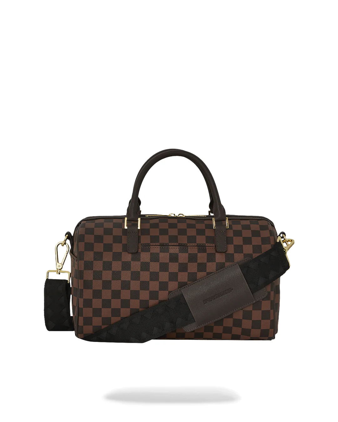 Core Emboss Check Mini Duffle - Image 4