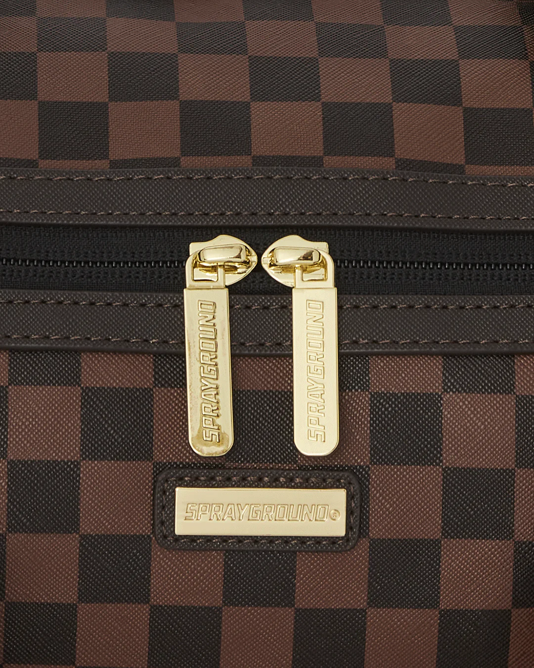Core Emboss Check Mini Duffle - Image 6