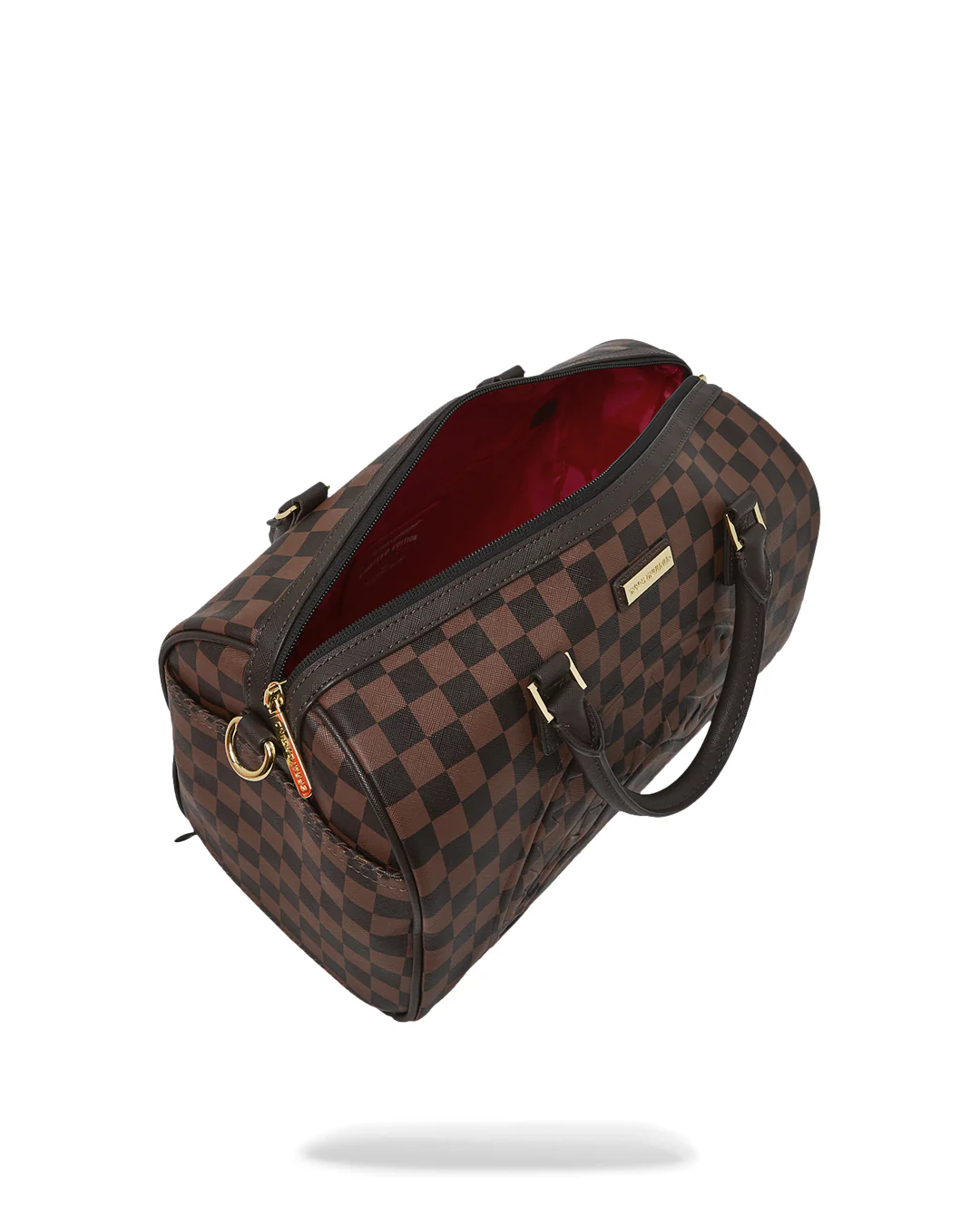 Core Emboss Check Mini Duffle - Image 7