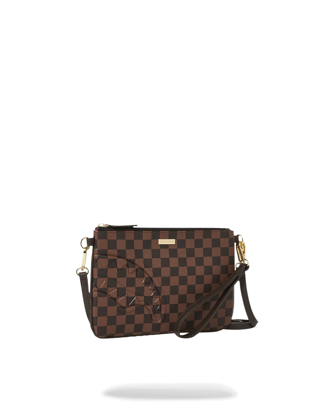 Core Emboss Check Pouchette - Image 2