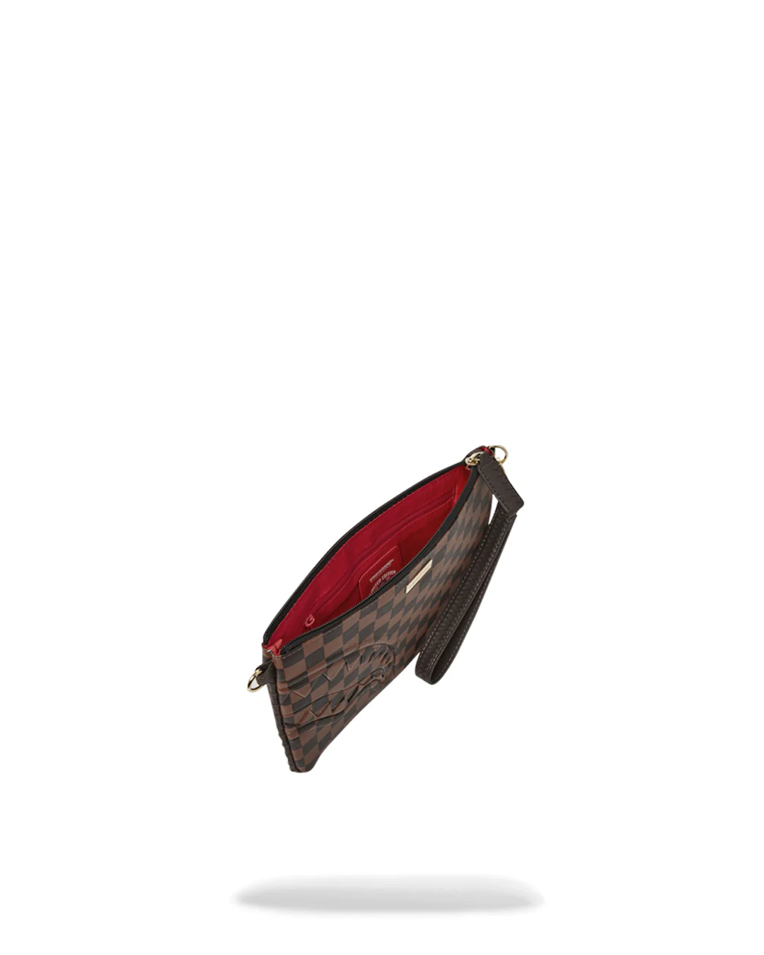 Core Emboss Check Pouchette - Image 5