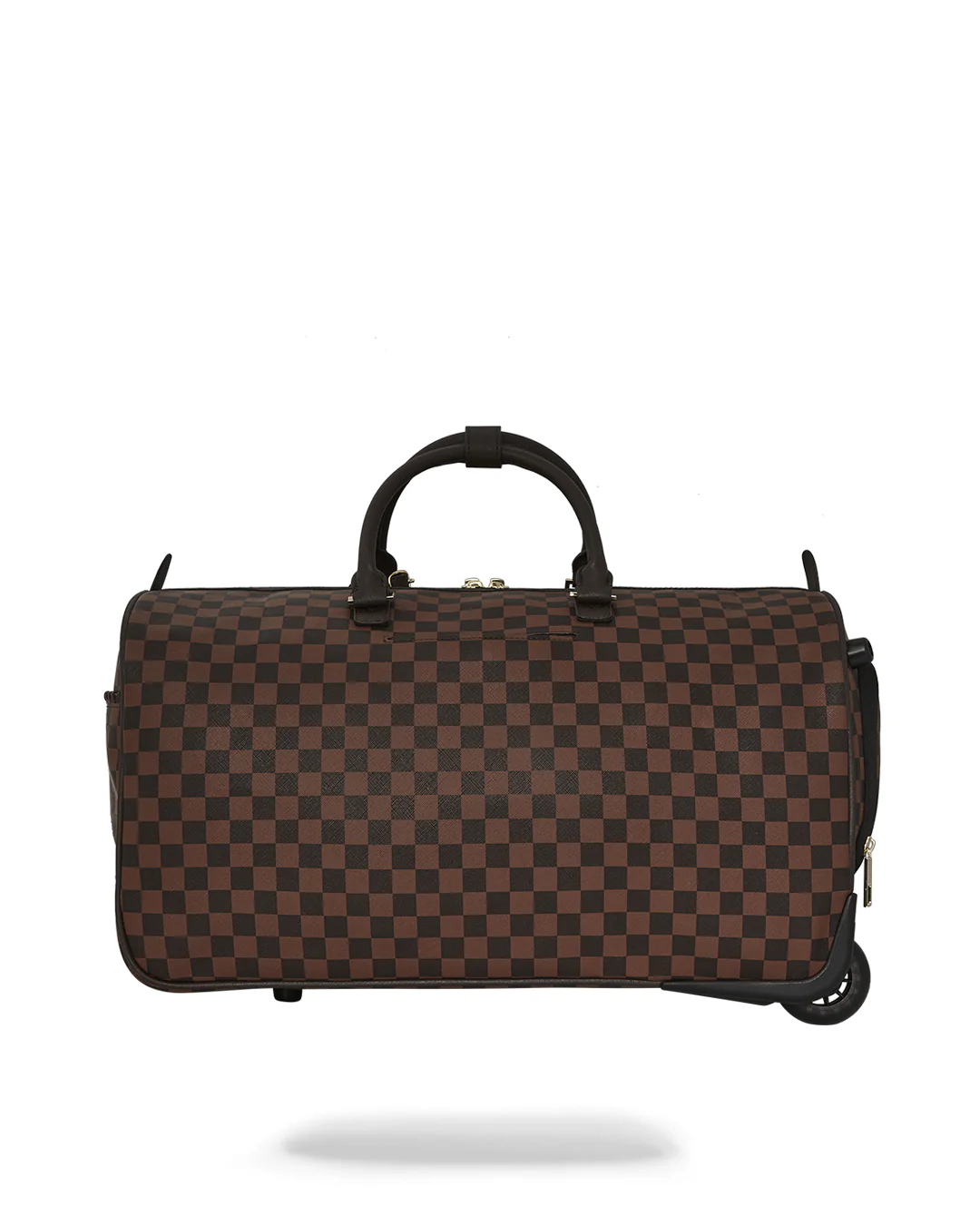Core Emboss Check Wheely Duffle - Image 4