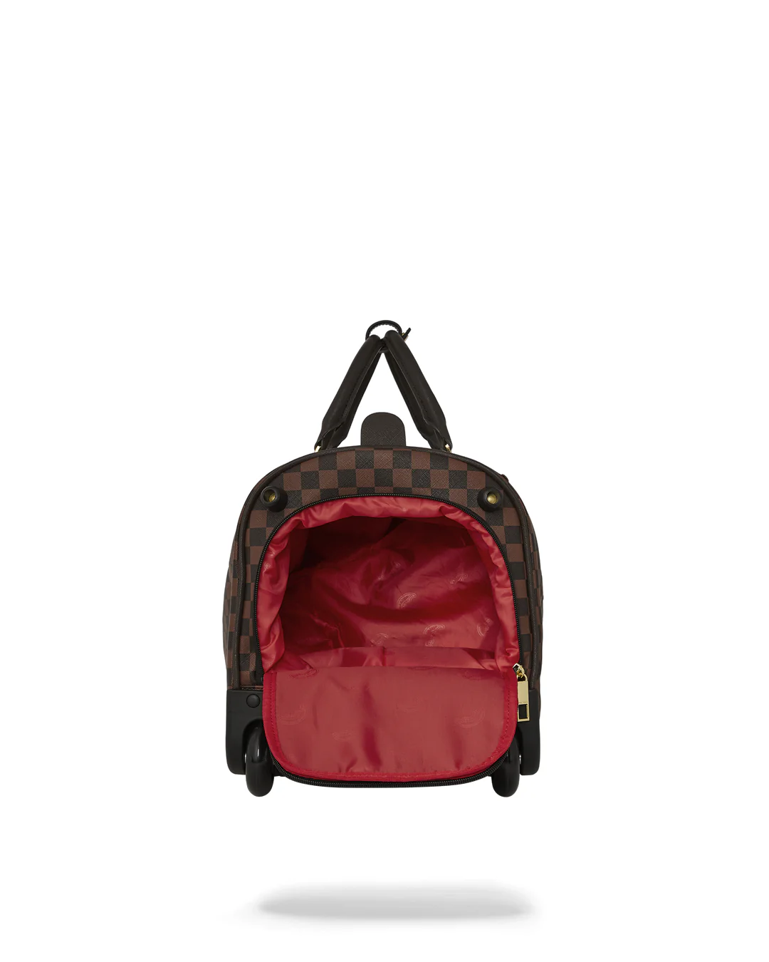Core Emboss Check Wheely Duffle - Image 7