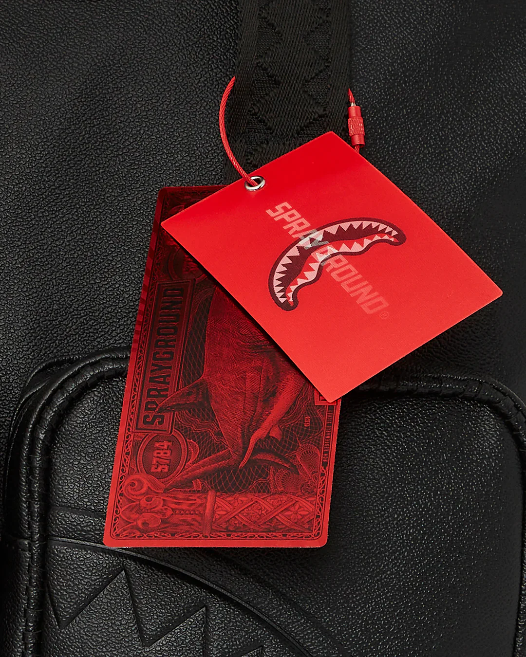 Core Embossed 8 Check Crossover Backpack - Image 12