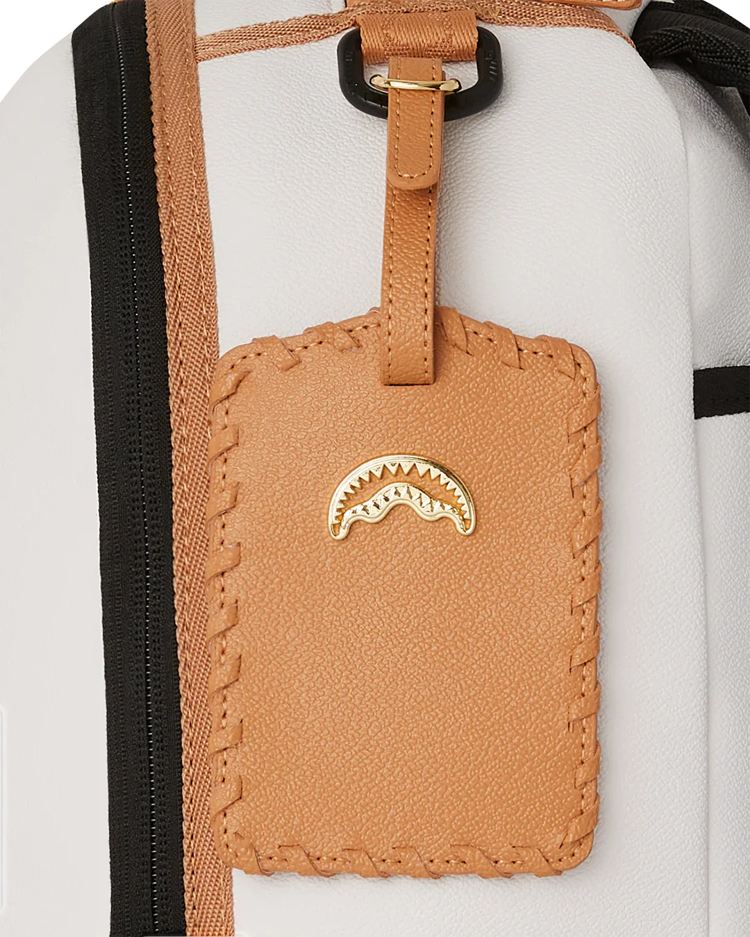 Core Embossed Ivory Backpack - Image 10