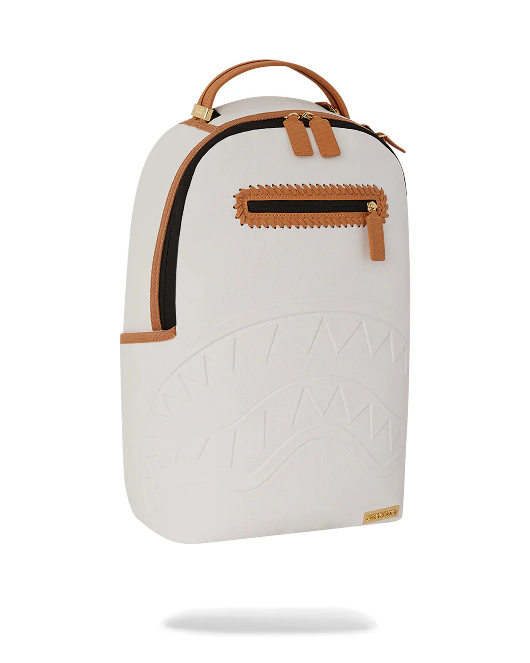 Core Embossed Ivory Backpack - Image 2