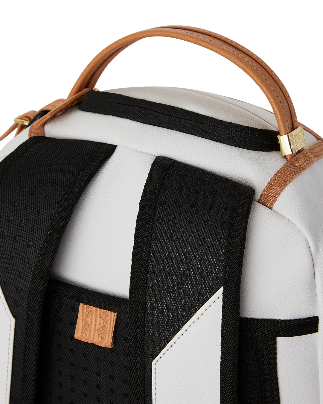 Core Embossed Ivory Backpack - Image 7