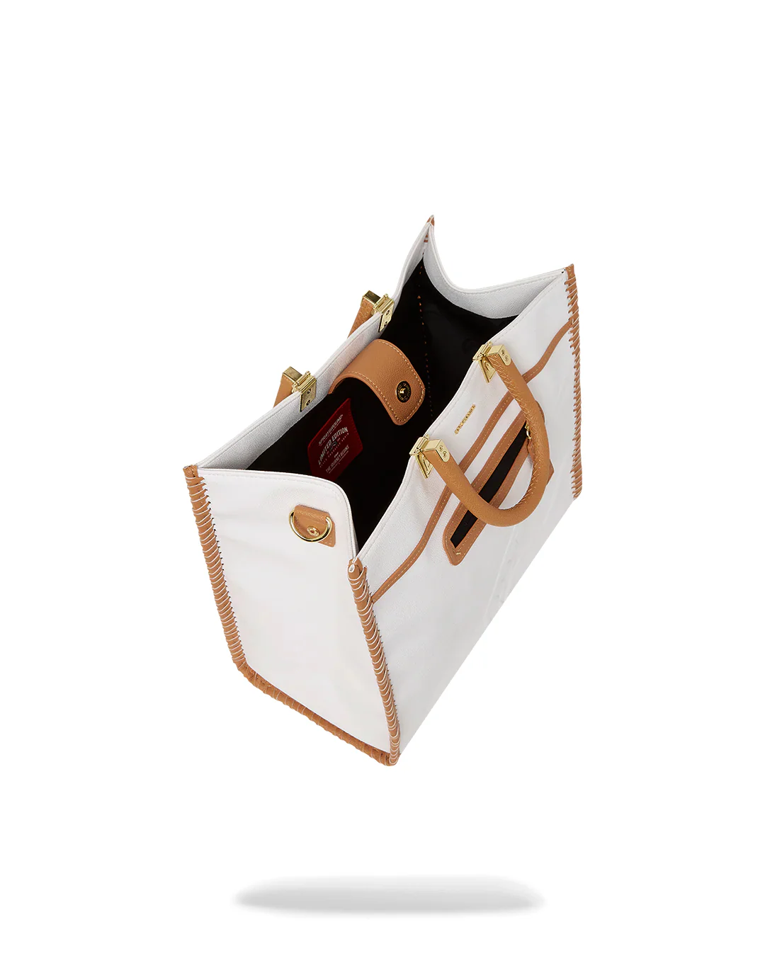 Core Embossed Ivory Tortuga Tote - Image 10