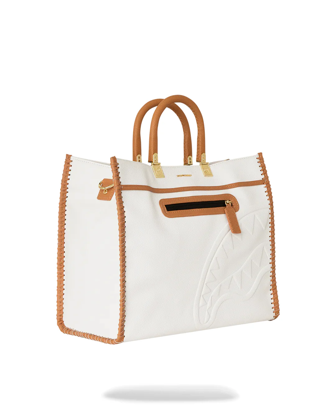 Core Embossed Ivory Tortuga Tote - Image 5