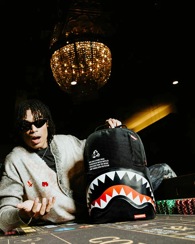Core Recycled Shark Backpack - Image 4