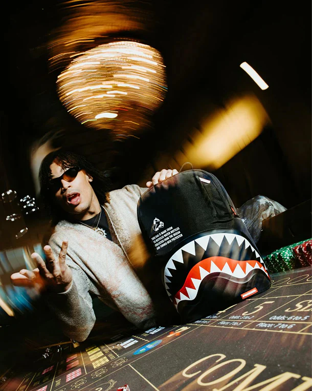 Core Recycled Shark Backpack - Image 6