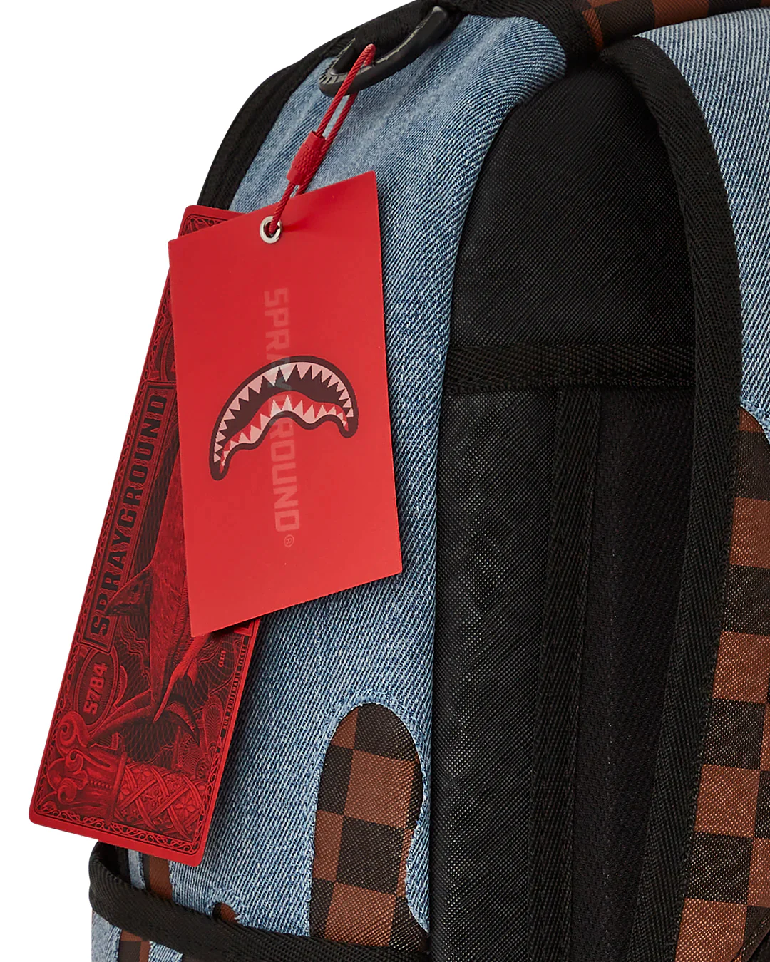 Denim Drip Backpack - Image 10