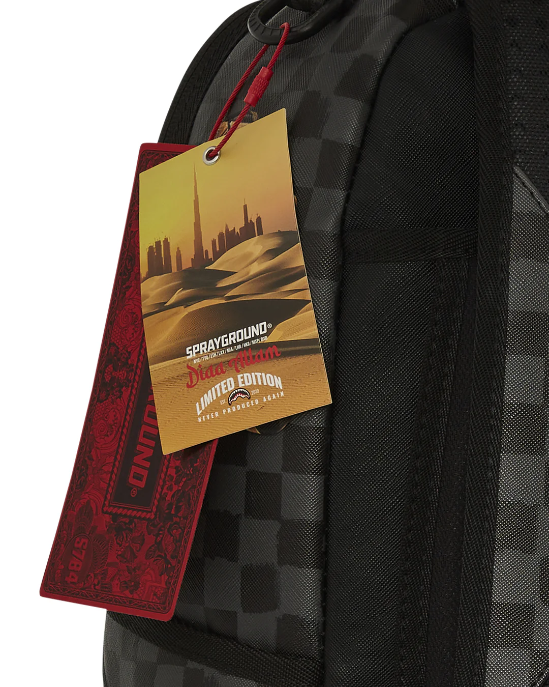 Diaa Alam 1a Grey Backpack - Image 10