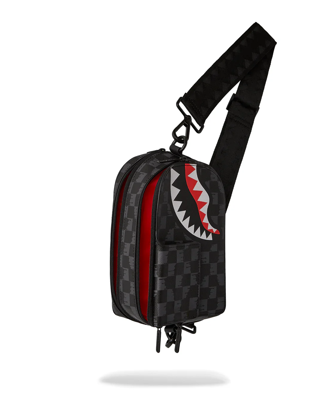 Drip Check Shark Backpack Sling - Image 5