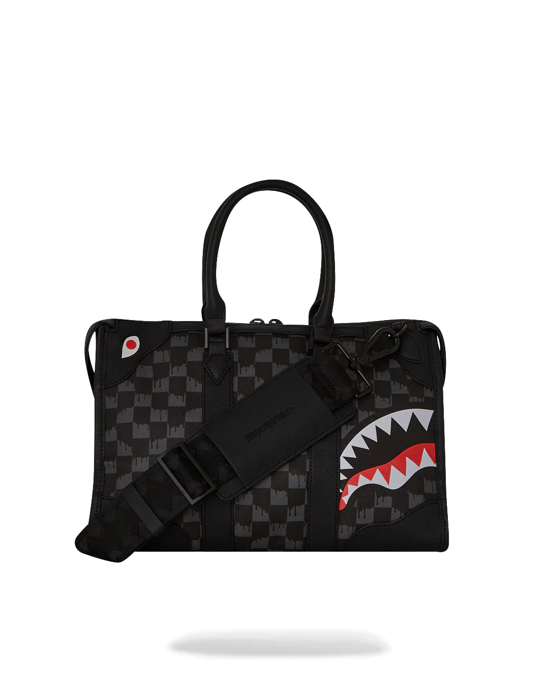 Drip Check Shark Mini Duffle - Image 7
