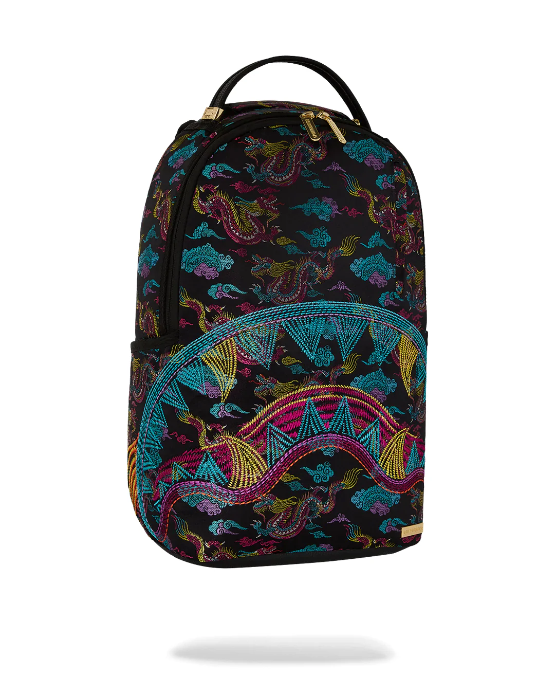 Embroidered Dragons Backpack - Image 3