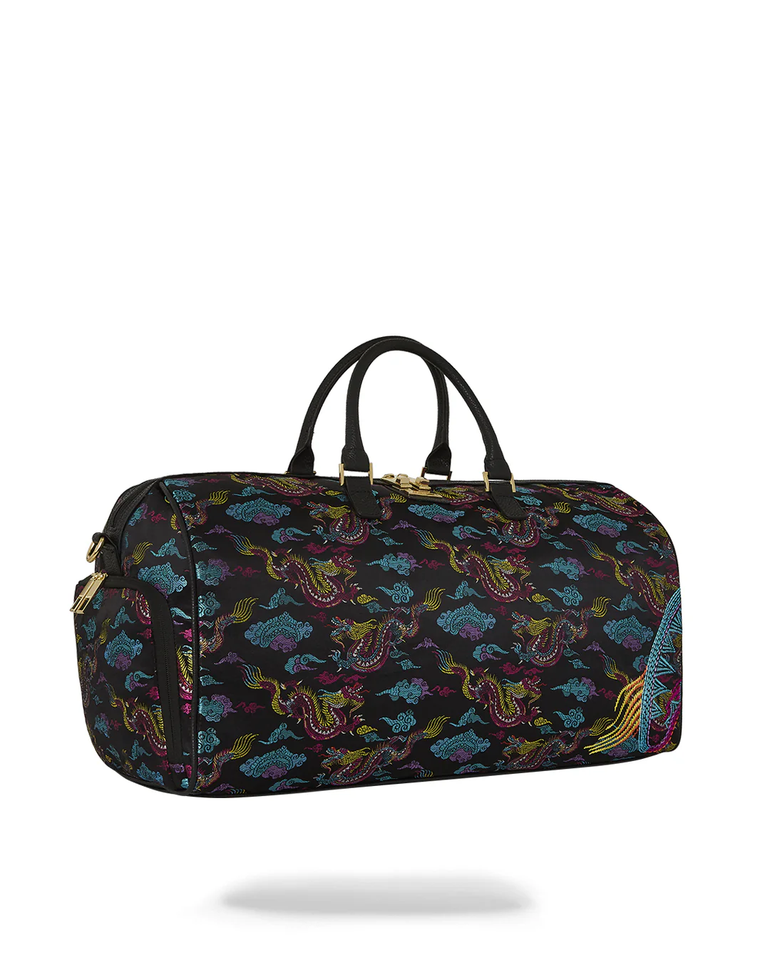 Embroidered Dragons Duffle - Image 3