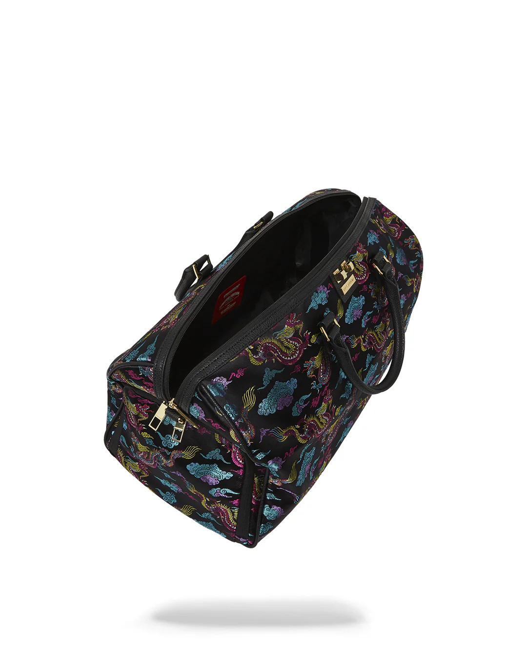 Embroidered Dragons Duffle - Image 9