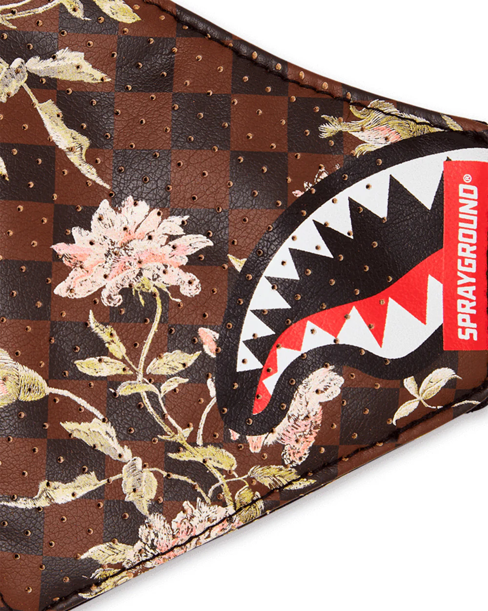 Flower Sharks In Paris Pvc Fashion Mask - Image 5