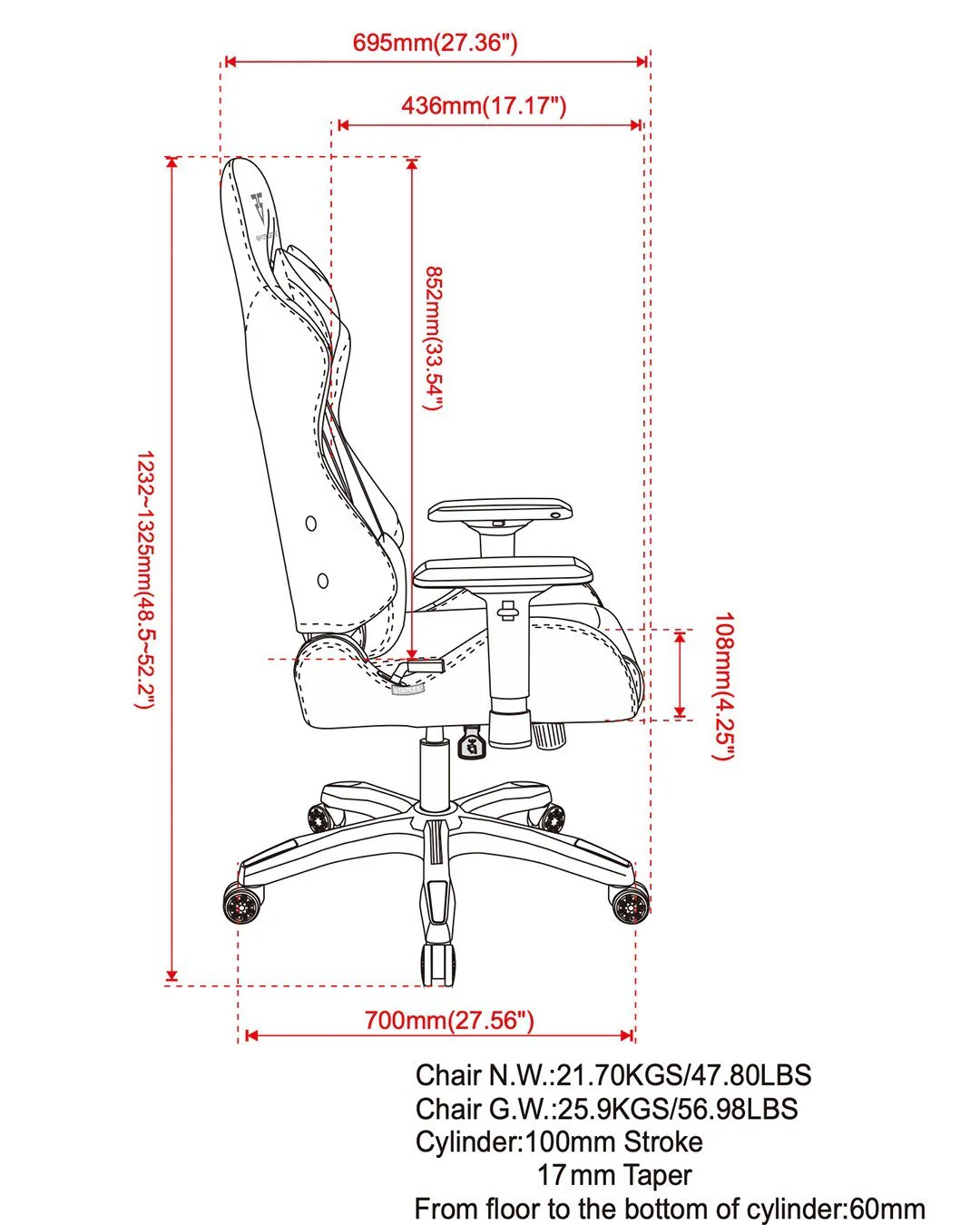 Sprayground Gaming chairs 3AM CHAIR Black - Image 20