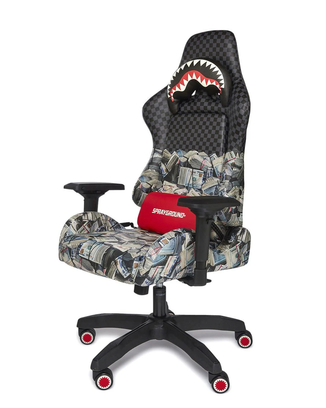 Sprayground Gaming chairs CHECKERED MONEY CHAIR Black - Image 4