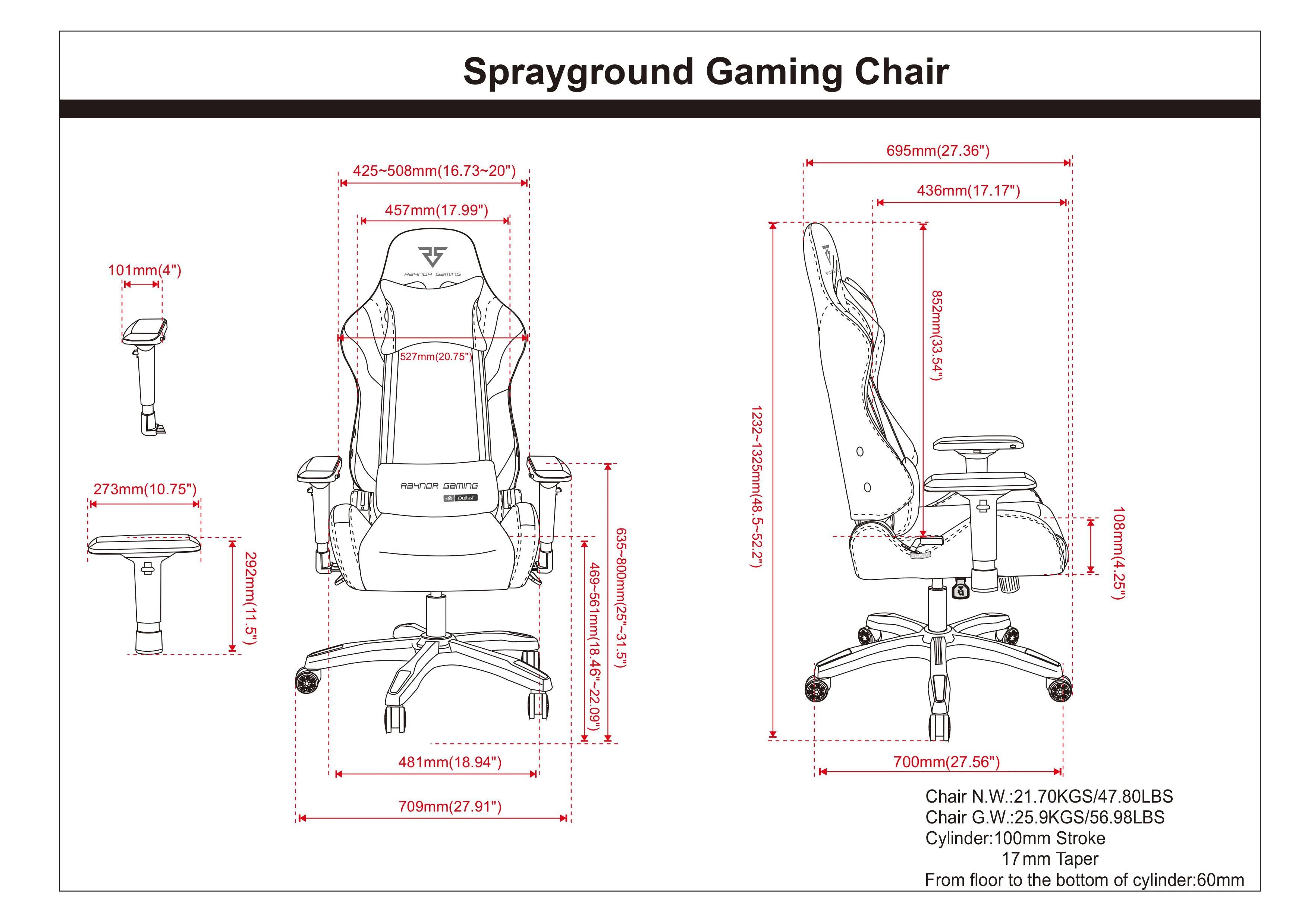 Sprayground Gaming chairs CHECKERED MONEY CHAIR Black - Image 8