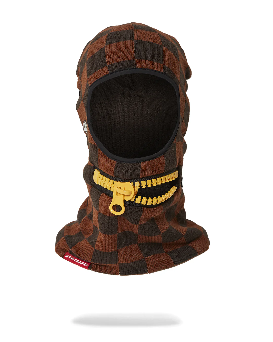 Gold Zipper Mouth Ski Mask - Image 2