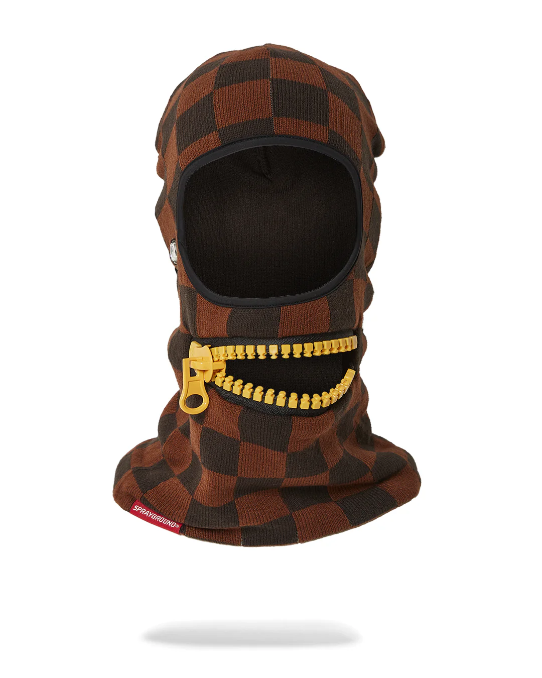 Gold Zipper Mouth Ski Mask - Image 3