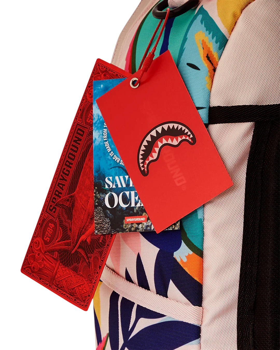 Graphic Floral Backpack - Image 7