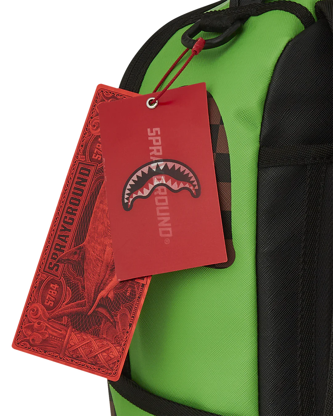 Green Bear Face Backpack - Image 13