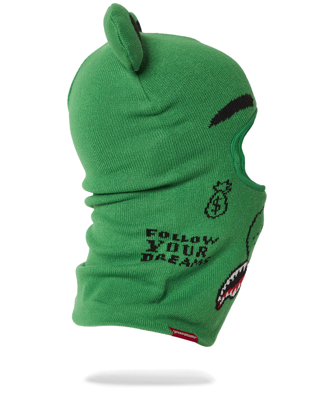 Green Money Bear Ski Mask - Image 2