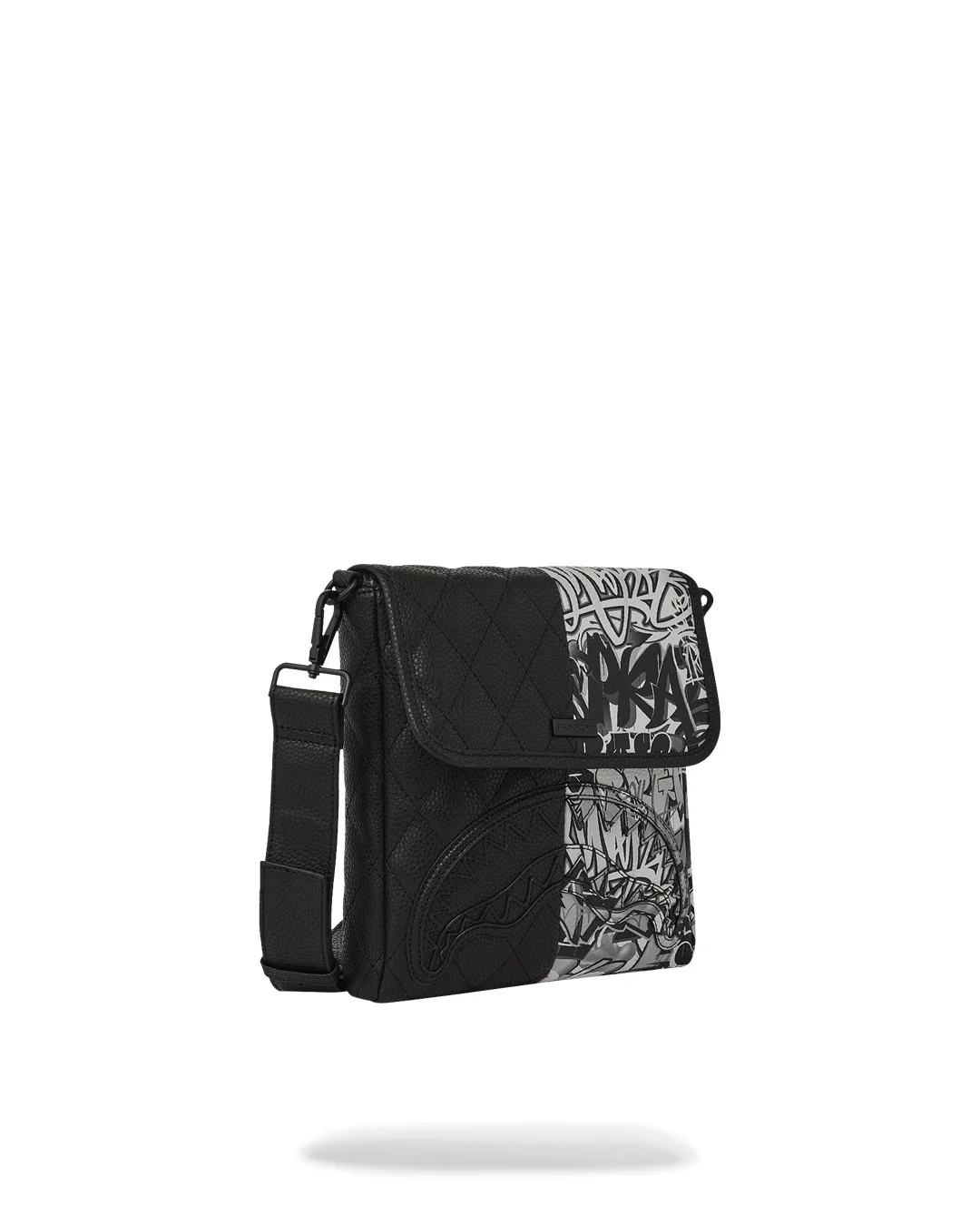 Half Graf Quilt Messenger Bag - Image 3