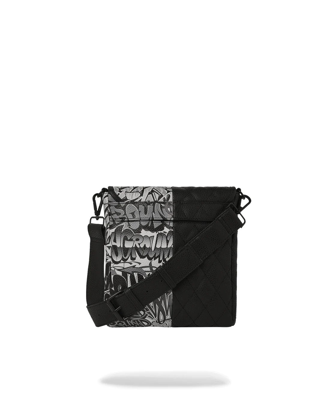 Half Graf Quilt Messenger Bag - Image 5