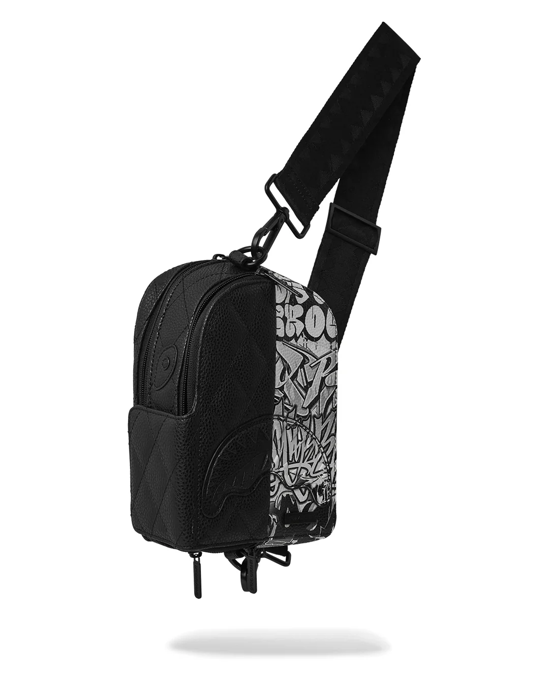 Half Graff Quilted Backpack Sling - Image 3