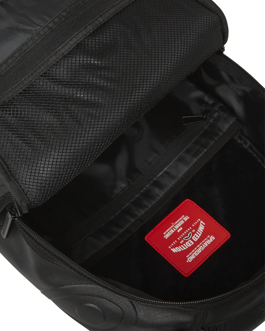 Half Spritz Black/grey Check Backpack - Image 8