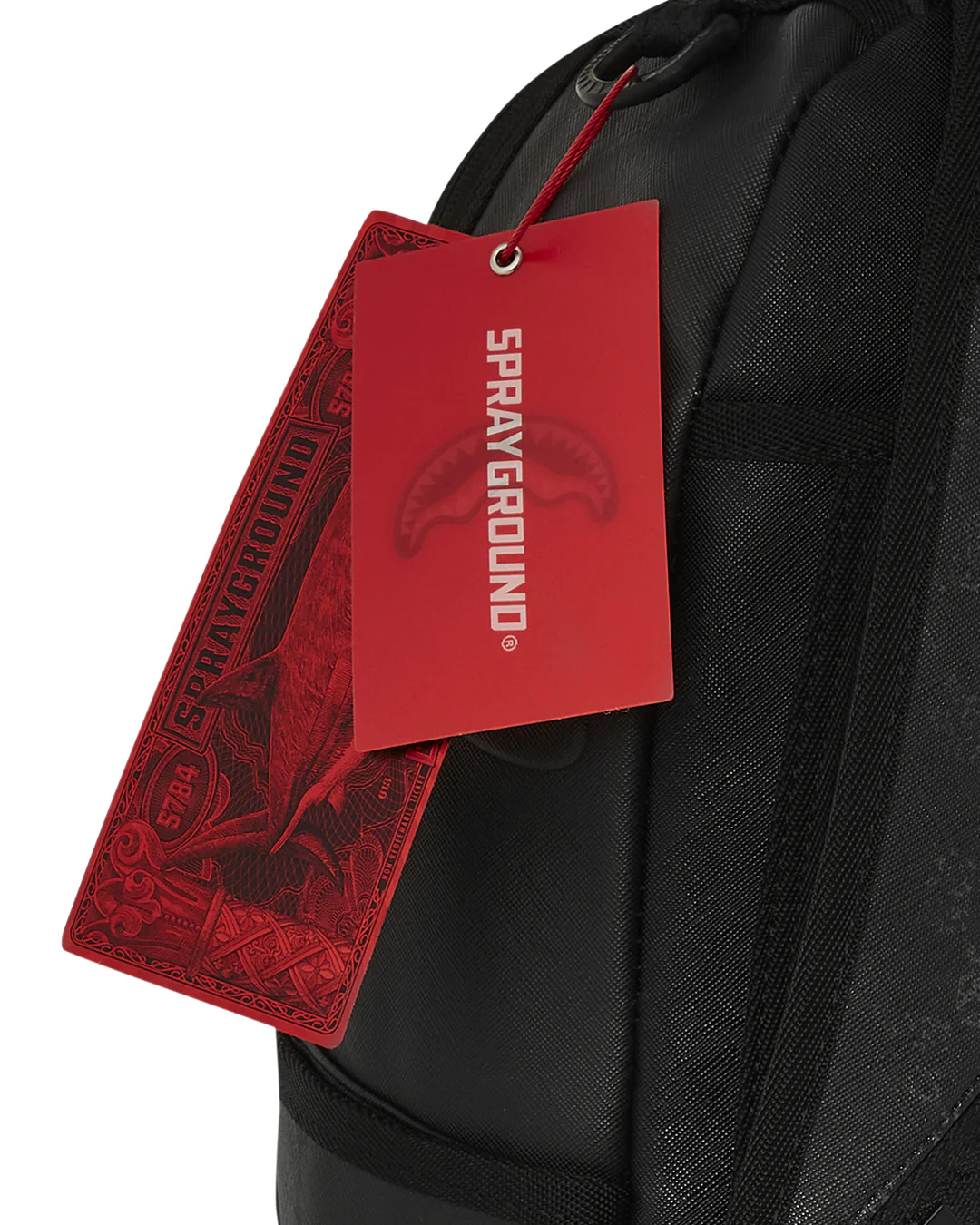Half Spritz Black/grey Check Backpack - Image 9