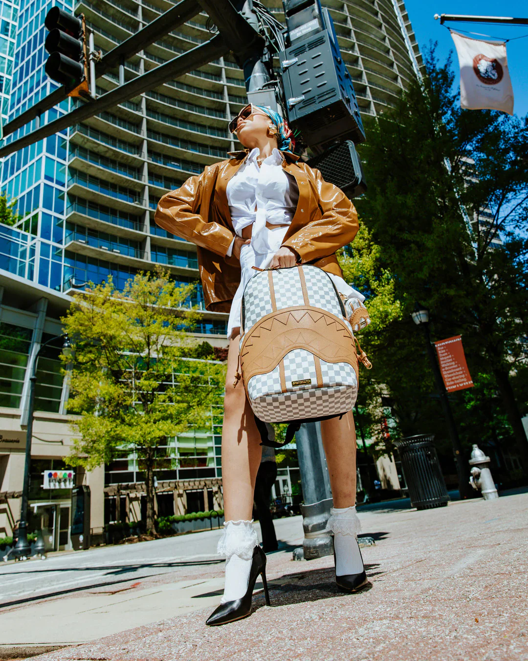 Henny Raceway Cream Backpack - Image 2