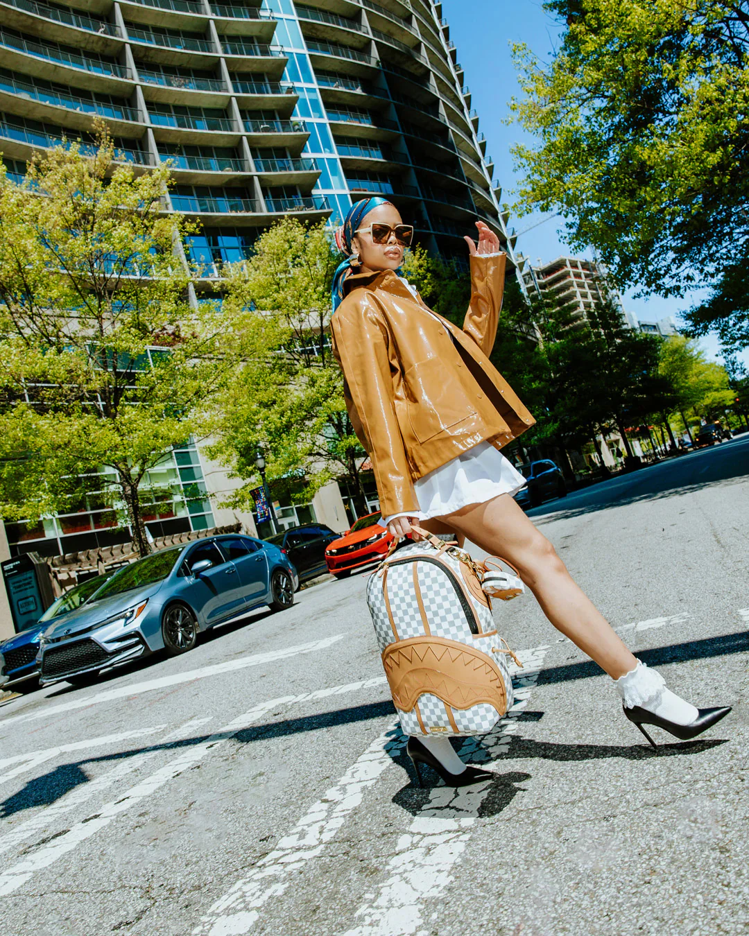 Henny Raceway Cream Backpack - Image 4