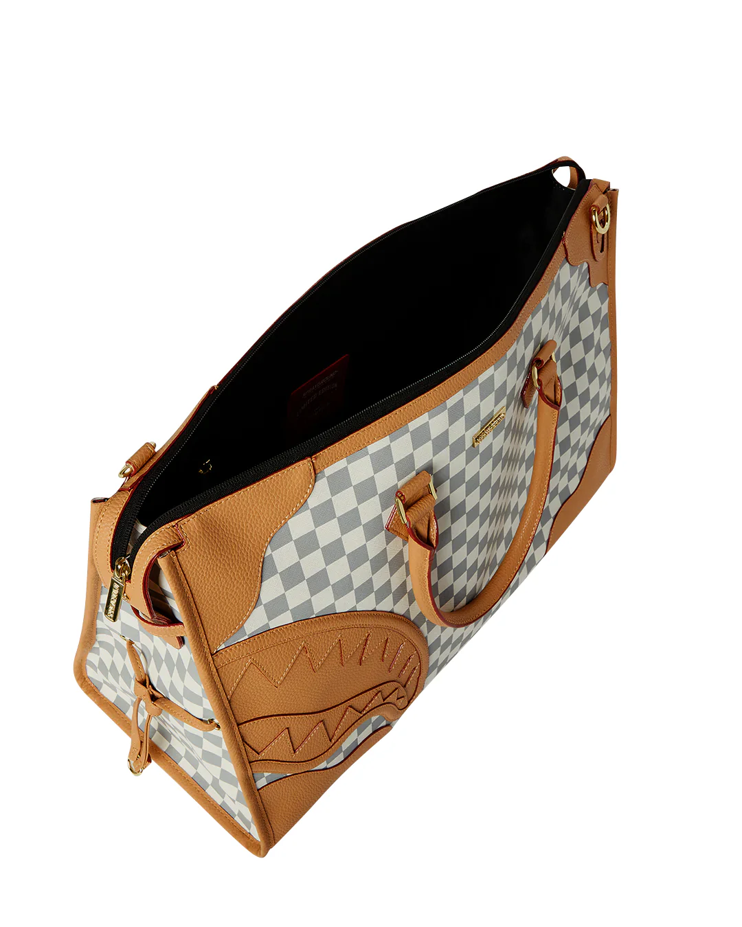 Henny Raceway Cream Pyramid Duffle - Image 9