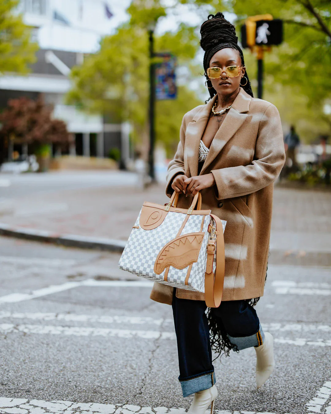 Henny Raceway Cream Tortuga Tote - Image 4