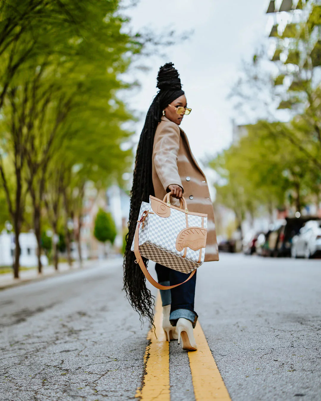 Henny Raceway Cream Tortuga Tote - Image 6