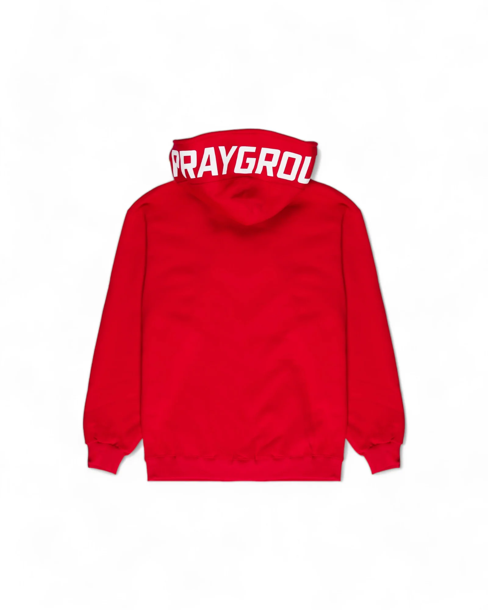 Shark Visor Hoodie Red - Image 2