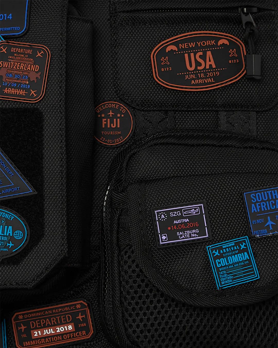 James Passport Stamps Special Ops Backpack - Image 12