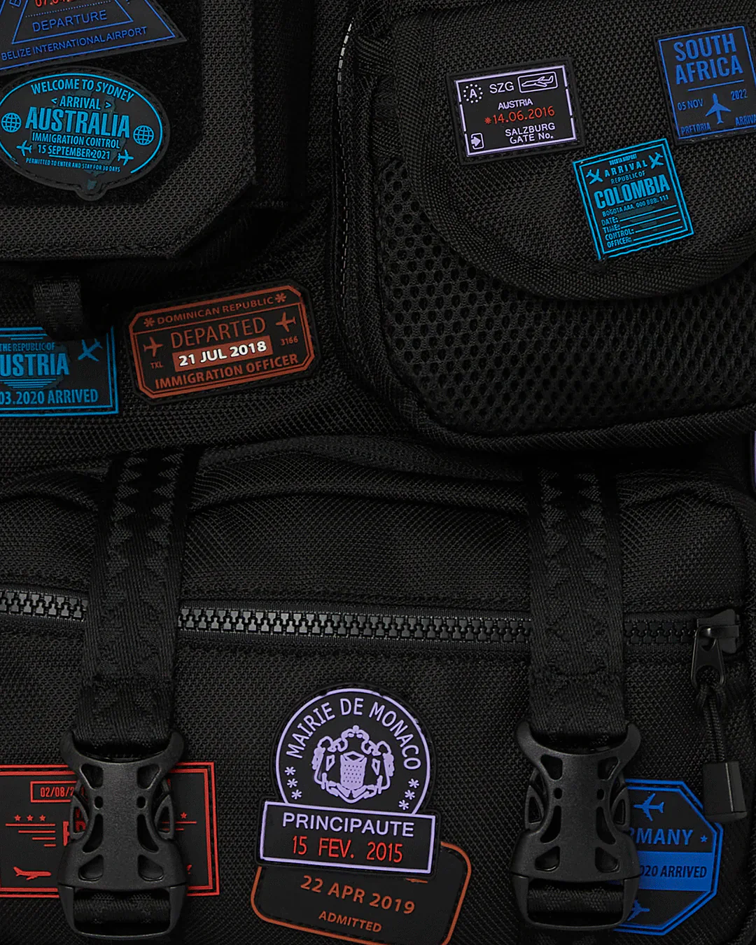 James Passport Stamps Special Ops Backpack - Image 13