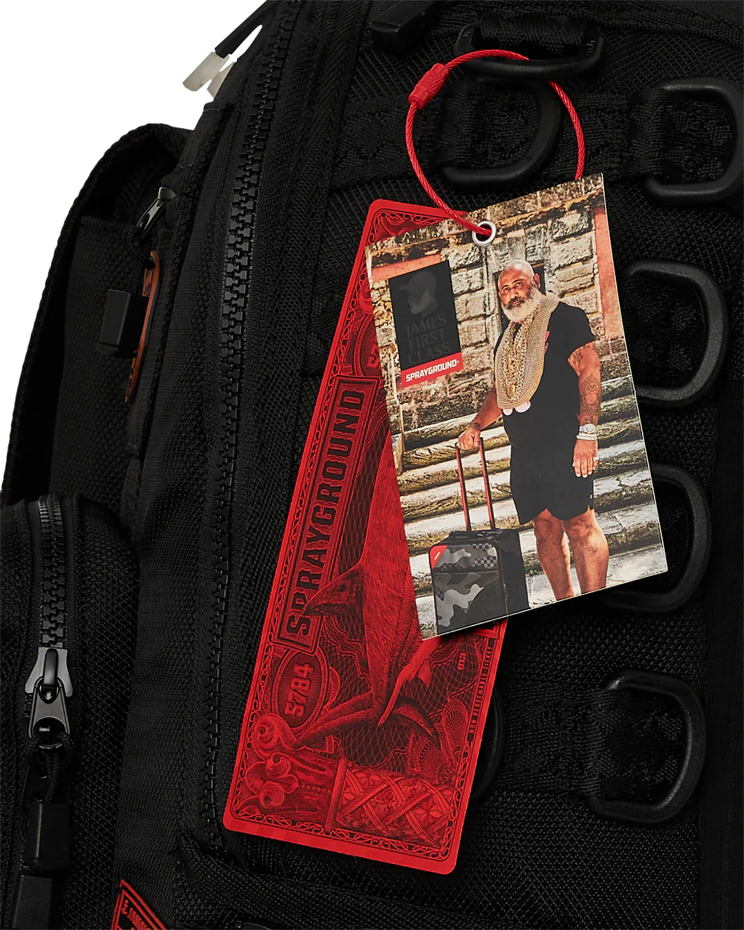 James Passport Stamps Special Ops Backpack - Image 15
