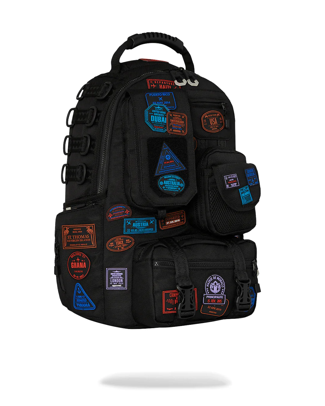 James Passport Stamps Special Ops Backpack - Image 3